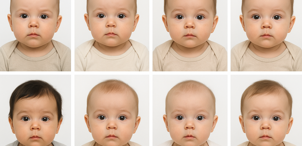 fotos dni para bebes